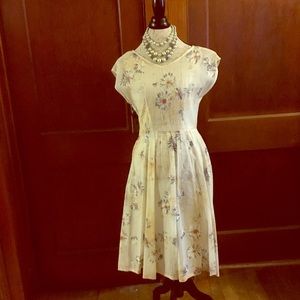 Exquisite vintage seersucker dress